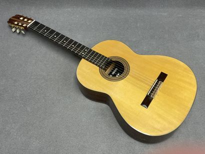 Guitare de concerto dans son étui. 
Marque...