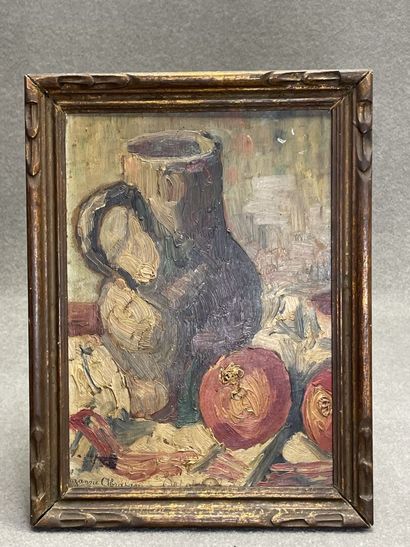 Suzanne ABRAHAM
Nature Morte
Huile sur panneau...