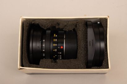 LEICA. 
Leitz.objectif Elmarit -M 1:2.8/21...