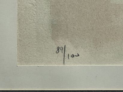 Léonor FINI (1907-1996).
Scènes érotiques
Lithographie...