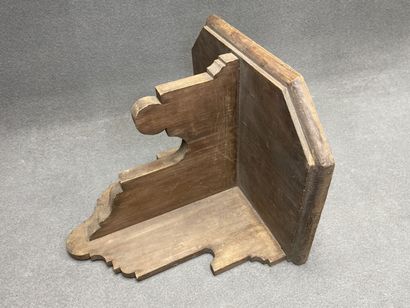Console murale en bois. 
43 x 48 x 36 cm...
