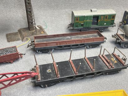 Train électrique HORNBY en tôle lithographie...