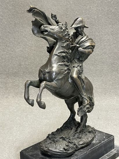 D'après CLAUDE
Napoléon à cheval, épreuve...