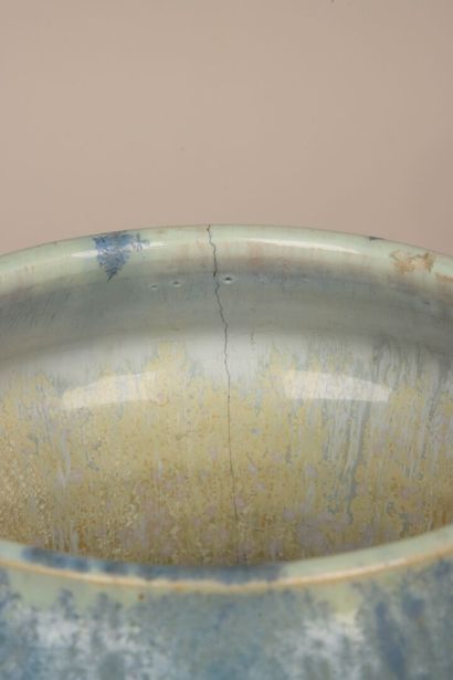 Alfred RENOLEAU (1854-1930) 
Grand vase en...