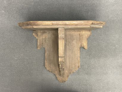 Console murale en bois. 
43 x 48 x 36 cm...