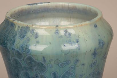 Alfred RENOLEAU (1854-1930) 
Grand vase en...