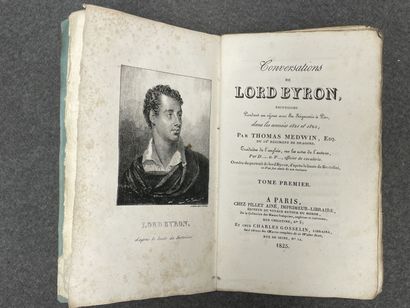 ANGLAIS
-Conversations de Lord Byron par...