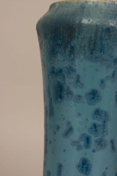 Alfred RENOLEAU (1854-1930) 
Grand vase en...