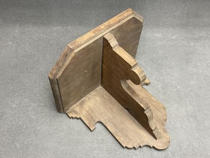 Console murale en bois. 
43 x 48 x 36 cm...