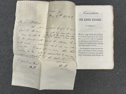 ANGLAIS
-Conversations de Lord Byron par...