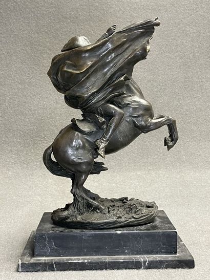 D'après CLAUDE
Napoléon à cheval, épreuve...