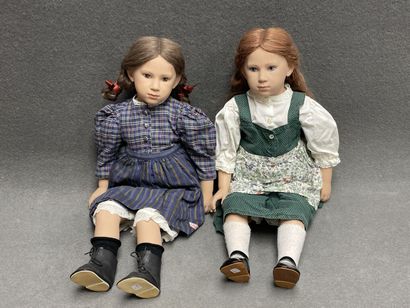 SIGIKID: deux poupées de collection par Sabine...