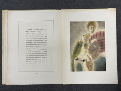 VOLTAIRE
Le blanc et le noir. 
Lithographies...