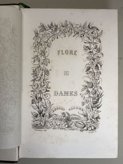 JACQUEMART, Albert. - Flore des Dames. Nouveau...
