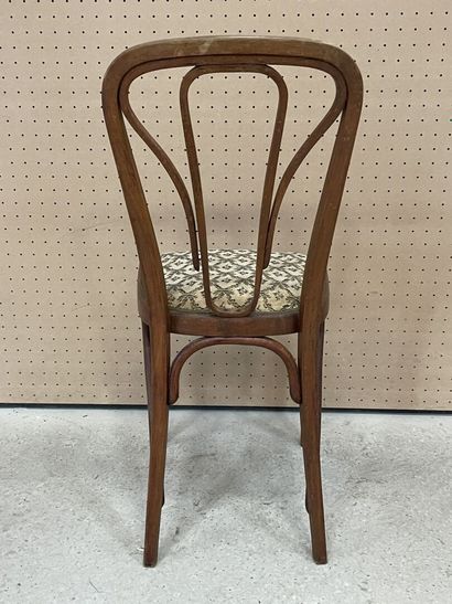 THONET attribué à 
Chaise de bistrot 1900
H....