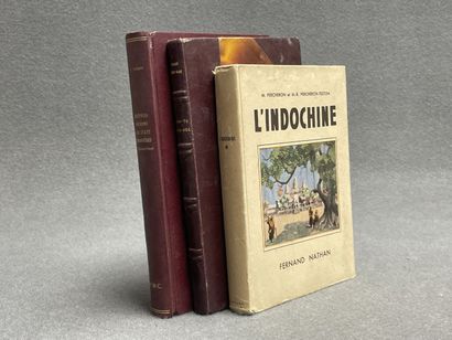 Trois livres: INDOCHINE 
Histoire ancienne...