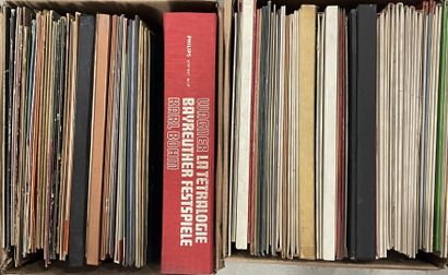 Deux cartons de disques vinyles 33 tours
Classique...