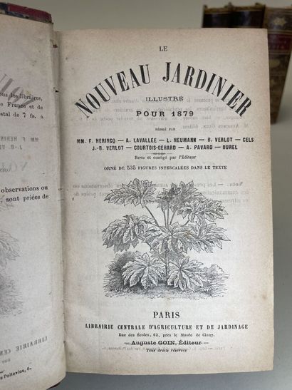 [BON JARDINIER]. - Ensemble de quatre années...