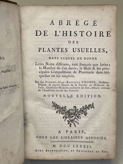CHOMEL, Pierre Jean Baptiste. - Abrégé de...