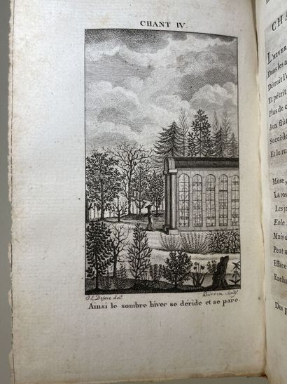 CASTEL, René Richard. - Les Plantes, poëme......