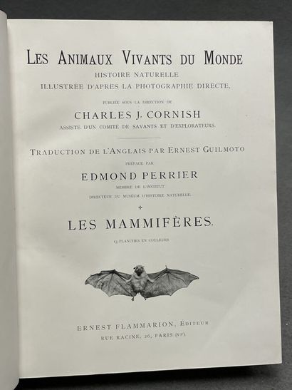 J. Cornish. 
les animaux vivants du monde....
