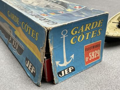 JEP 
Vedette garde-cotes. 
Boite usagée,...