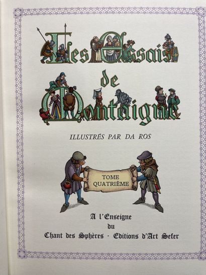 MONTAIGNE 
Les Essais. Illustrations de DA...