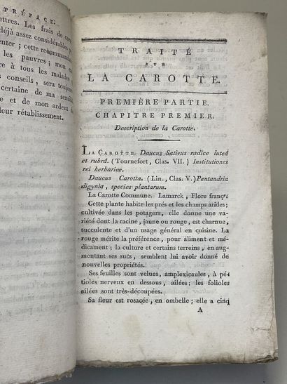 BRIDAULT, Ami-Félix. - Traité sur la Carotte,...