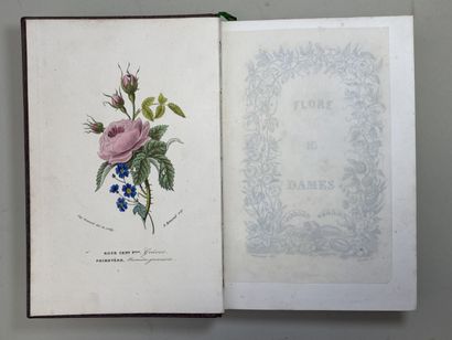 JACQUEMART, Albert. - Flore des Dames. Nouveau...