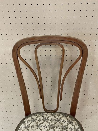 THONET attribué à 
Chaise de bistrot 1900
H....