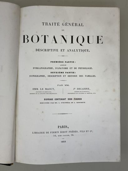 LE MAOUT, (Emmanuel) & DECAISNE, (Joseph)....