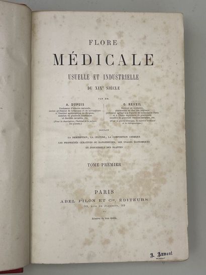 DUPUIS, A & REVEIL, O. - Flore médicale usuelle...