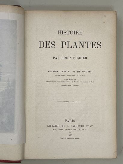 FIGUIER, Louis. - Histoire des Plantes. Ouvrage...