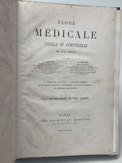 DUPUIS, A & REVEIL, O. - Flore médicale usuelle...