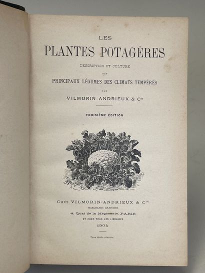 VILMORIN-ANDRIEUX. - Les Plantes potagères....