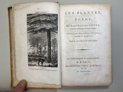 CASTEL, René Richard. - Les Plantes, poëme......