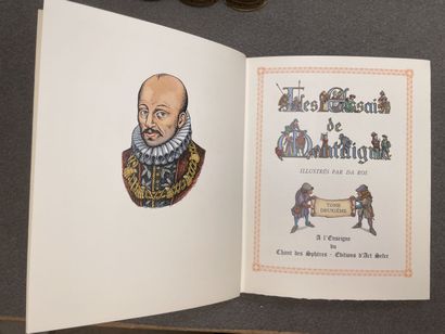 MONTAIGNE 
Les Essais. Illustrations de DA...