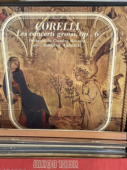 Deux cartons de disques vinyles 33 tours
Classique...