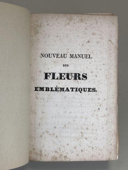 LENEVEUX, Louise. - Les Fleurs emblématiques...