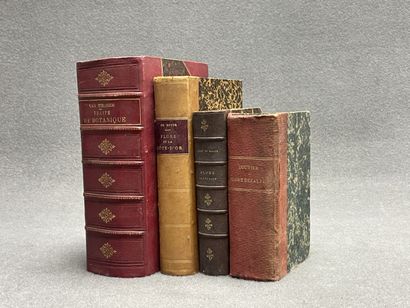 Quatre livres. 
Traité de botanique. 
Flore...