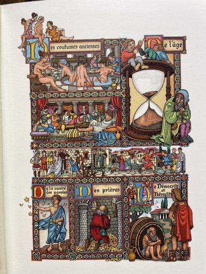 MONTAIGNE 
Les Essais. Illustrations de DA...