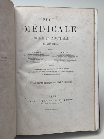 DUPUIS, A & REVEIL, O. - Flore médicale usuelle...