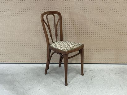 THONET attribué à 
Chaise de bistrot 1900
H....