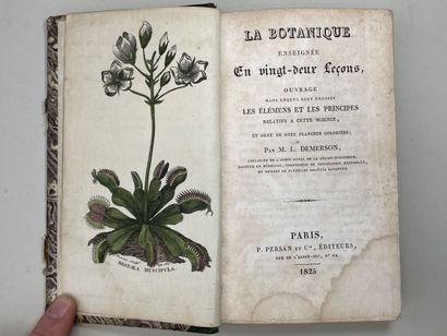 DEMERSON, Jean-Louis. - La Botanique enseignée...