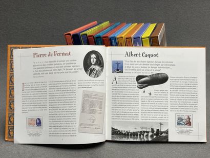 La Poste. 
Le livres des timbres. Avec timbres
Treize...