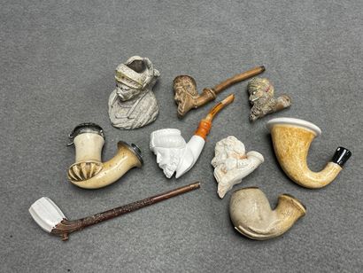 Collections de pipes en écume de mer
L. :7...
