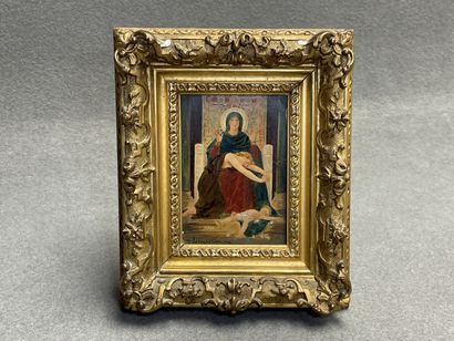 Ecole Française fin XIX°
La Vierge consolatrice,...