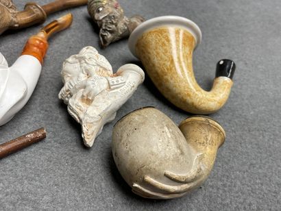 Collections de pipes en écume de mer
L. :7...