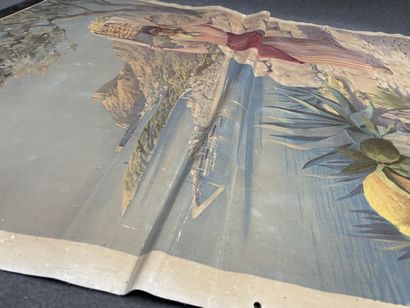 Hugo D'ALÉSI (1849-1906)
Menton. 
Affiche...