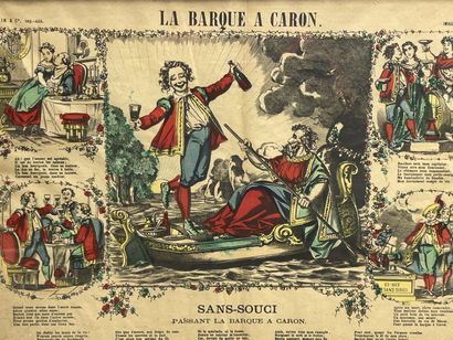 La barque à Caron
Image d'Epinal N°50 et...